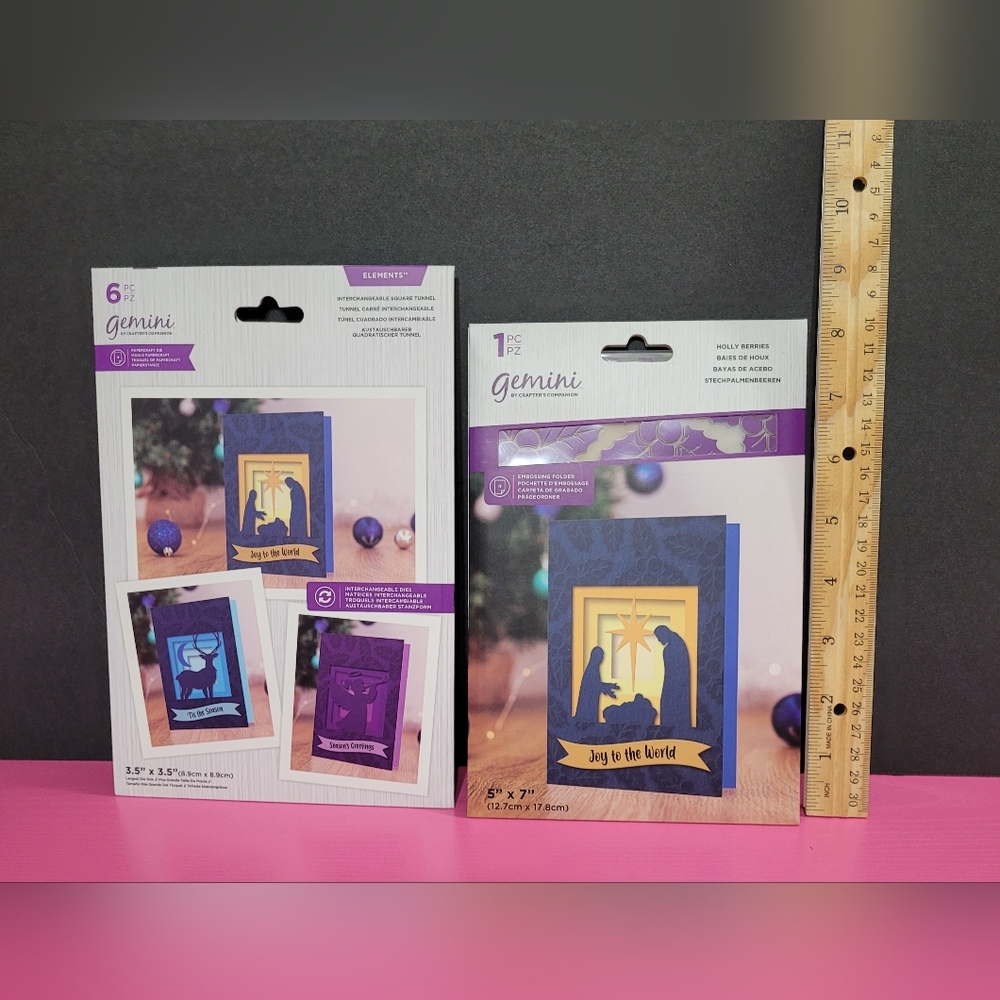 Crafter's Companion Die Set And Embossing Folder (4)